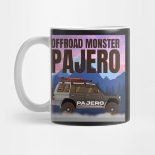 Off road monster Pajero JDM Mug